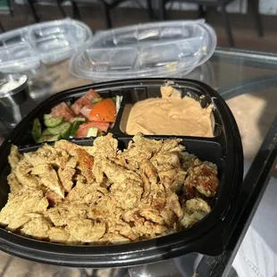 Chicken Shawarma Plate