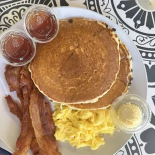 Chocolate chip pancakes