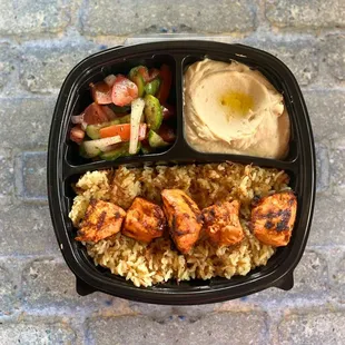Chicken Kebab Plate