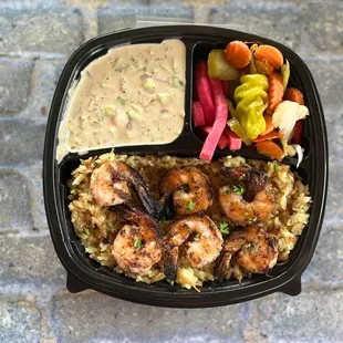 Shrimp Kebab Plate
