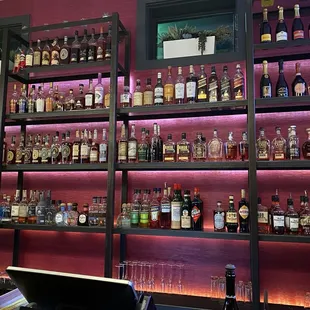 Bourbon/liquor selection here