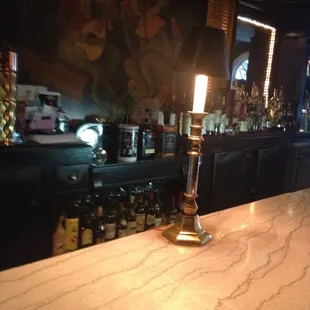 Legendary Dark Spot to enjoy A Warm MeaL. Just enough light to escape the Hustle of a busy day