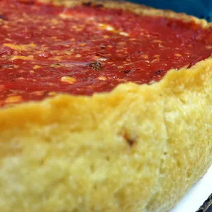 deep dish crust!