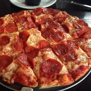 Pepperoni pizza