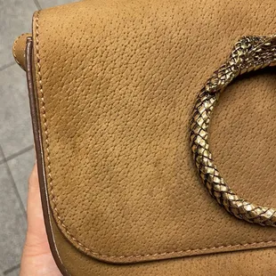 After - no more stains or damage from my attempt at cleaning it!