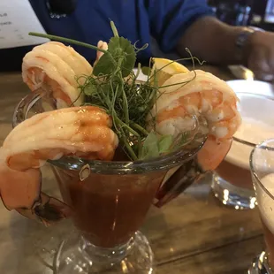 Jumbo shrimp cocktail
