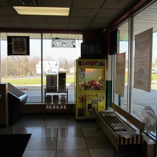 the inside of the restaurant