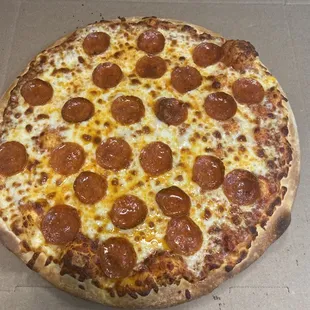 Pepperoni pizza