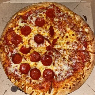 Large Pizza Half Cheese and Half Pepperoni