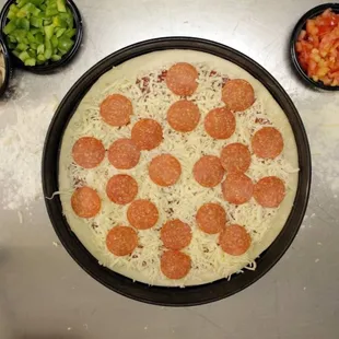 pepperoni pizza