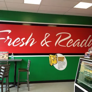 the interior of a restaurant