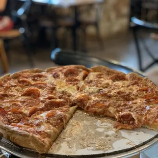 Pepperoni pizza