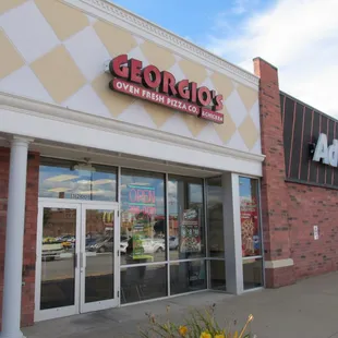  the front of the restaurant