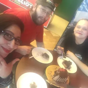 Smile, Cheese laughter all at Georgio's Norton