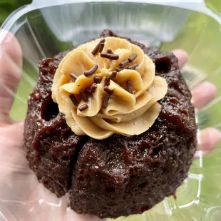 Peanut butter chocolate bundtlette