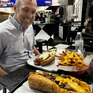 South Philly Steak - Godfather Steak and Cheese Fries!