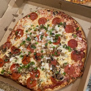 pizza, food