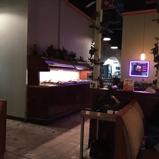 Buffet was fresh and great