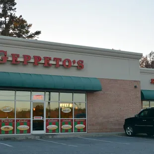 pizza, outside