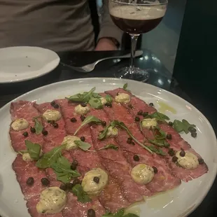 Smoked Short Rib Carpaccio