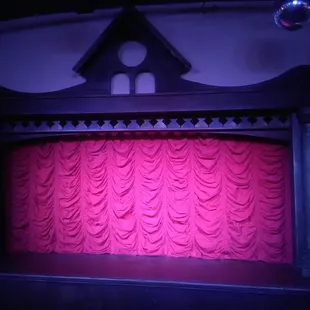 The stage