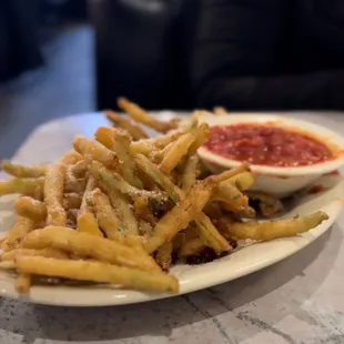 Zucchini Fries... there was enough for a meal itself.