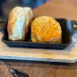 The biscuits are a must!!