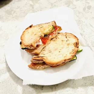 Grilled Vegetable Sandwich