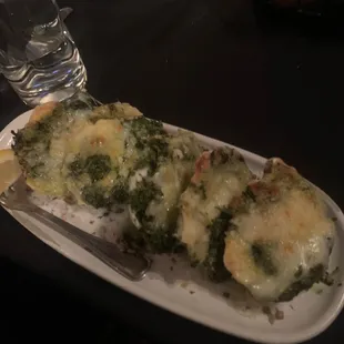 Oysters Rockefeller