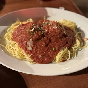 Spaghetti n Meatballs (made fresh daily)