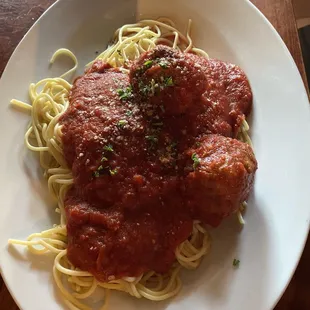 Spaghetti and Meatballs
