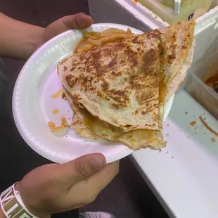 Adobada quesadilla