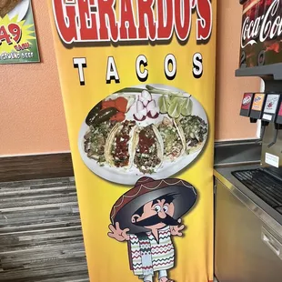 a sign for a mexican restaurant