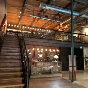 Upstairs bar and lounge