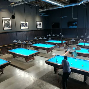 Regulation size tables