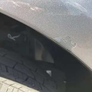 Peeling paint 2weeks after repair??