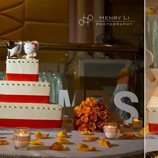 Our gorgeous wedding cake!