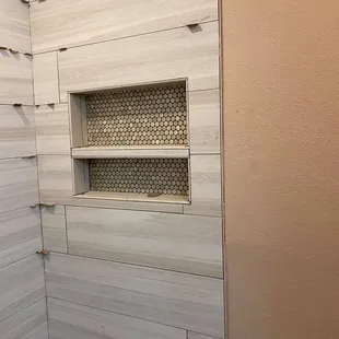 used cardboard as spacers