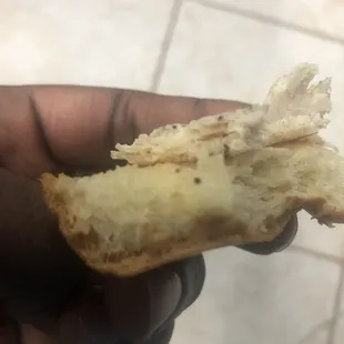 "Chicken burger" is really pressed together turkey cold cuts