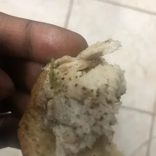 "Chicken burger" is really pressed together turkey cold  cuts