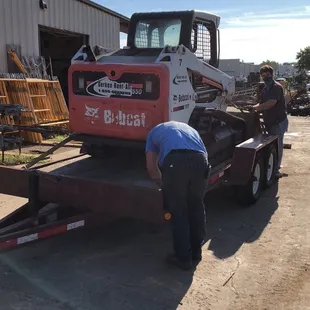 Bobcat rental.