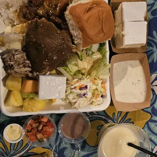 The buffet dinner, self serve.  It&apos;s not that good.