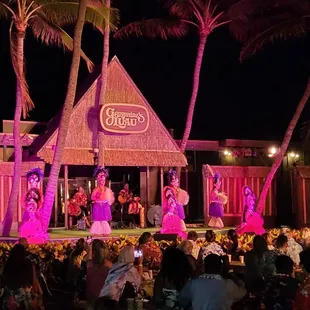 a group of dancers on stage