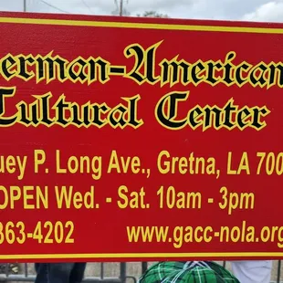 German American Cultural Center