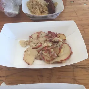 Potato salad at Oktoberfest