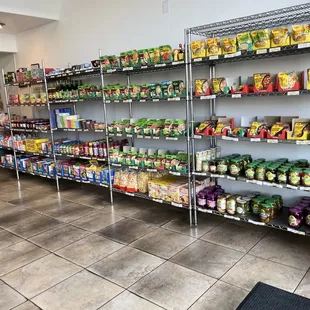 Inside pantry staples