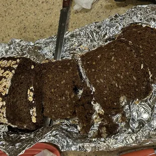 Supposed to be pumpernickel bread
