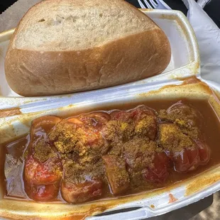 Currywurst $9