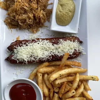 Kasewurst Sausage Plate
