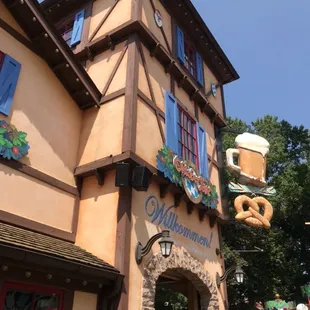 Extérieur of restaurant